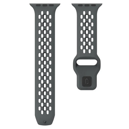 KALEBOL For Apple Watch Ultra 2 Ultra 49mm / Series 9 8 7 45mm / 6 5 4 SE (2022) SE (2023) SE 44mm / 3 2 1 42mm Fluorubber Watch Band