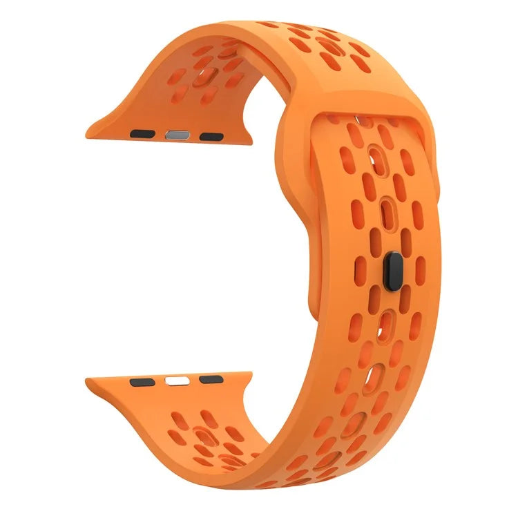 KALEBOL For Apple Watch Ultra 2 Ultra 49mm / Series 9 8 7 45mm / 6 5 4 SE (2022) SE (2023) SE 44mm / 3 2 1 42mm Fluorubber Watch Band