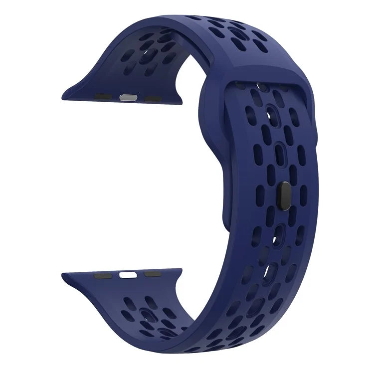 KALEBOL For Apple Watch Ultra 2 Ultra 49mm / Series 9 8 7 45mm / 6 5 4 SE (2022) SE (2023) SE 44mm / 3 2 1 42mm Fluorubber Watch Band