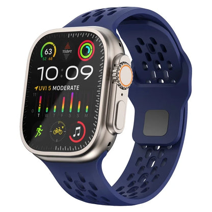 KALEBOL For Apple Watch Ultra 2 Ultra 49mm / Series 9 8 7 45mm / 6 5 4 SE (2022) SE (2023) SE 44mm / 3 2 1 42mm Fluorubber Watch Band