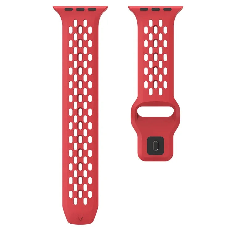 KALEBOL For Apple Watch Ultra 2 Ultra 49mm / Series 9 8 7 45mm / 6 5 4 SE (2022) SE (2023) SE 44mm / 3 2 1 42mm Fluorubber Watch Band