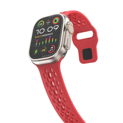 KALEBOL For Apple Watch Ultra 2 Ultra 49mm / Series 9 8 7 45mm / 6 5 4 SE (2022) SE (2023) SE 44mm / 3 2 1 42mm Fluorubber Watch Band