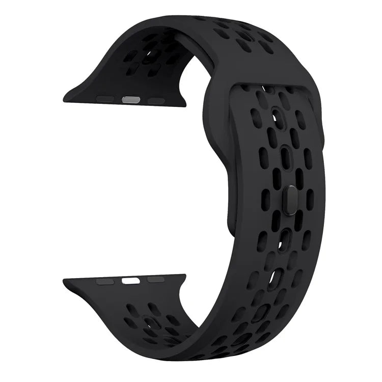 KALEBOL For Apple Watch Ultra 2 Ultra 49mm / Series 9 8 7 45mm / 6 5 4 SE (2022) SE (2023) SE 44mm / 3 2 1 42mm Fluorubber Watch Band