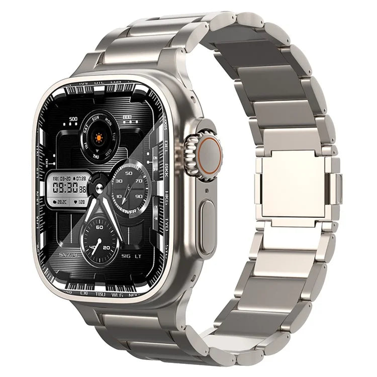 KALEBOL For Apple Watch Ultra 2 Ultra 49mm / 9 8 7 45mm / 6 5 4 SE (2022) SE (2023) SE 44mm / 3 2 1 42mm Watch Band Magnetic Strap