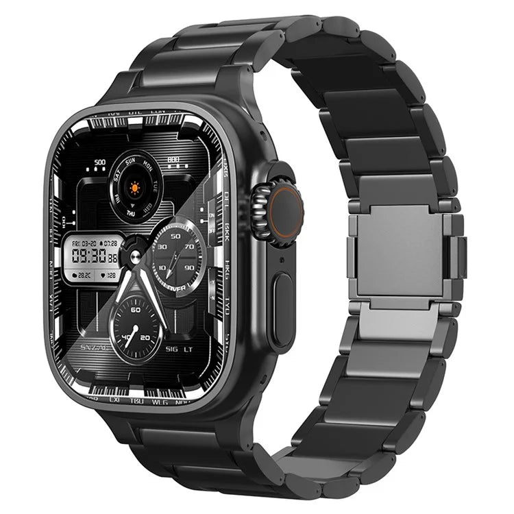 KALEBOL For Apple Watch Ultra 2 Ultra 49mm / 9 8 7 45mm / 6 5 4 SE (2022) SE (2023) SE 44mm / 3 2 1 42mm Watch Band Magnetic Strap