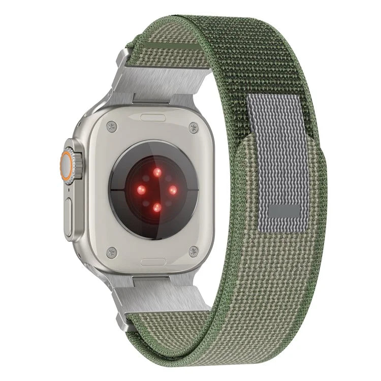 KALEBOL KLB-YJHHNL-001 For Apple Watch Ultra 2 Ultra 49mm / 9 8 7 45mm / 6 5 4 SE (2023) SE (2022) SE 44mm / 3 2 1 42mm Nylon Watch Band