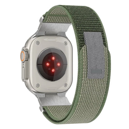 KALEBOL KLB-YJHHNL-001 For Apple Watch Ultra 2 Ultra 49mm / 9 8 7 45mm / 6 5 4 SE (2023) SE (2022) SE 44mm / 3 2 1 42mm Nylon Watch Band