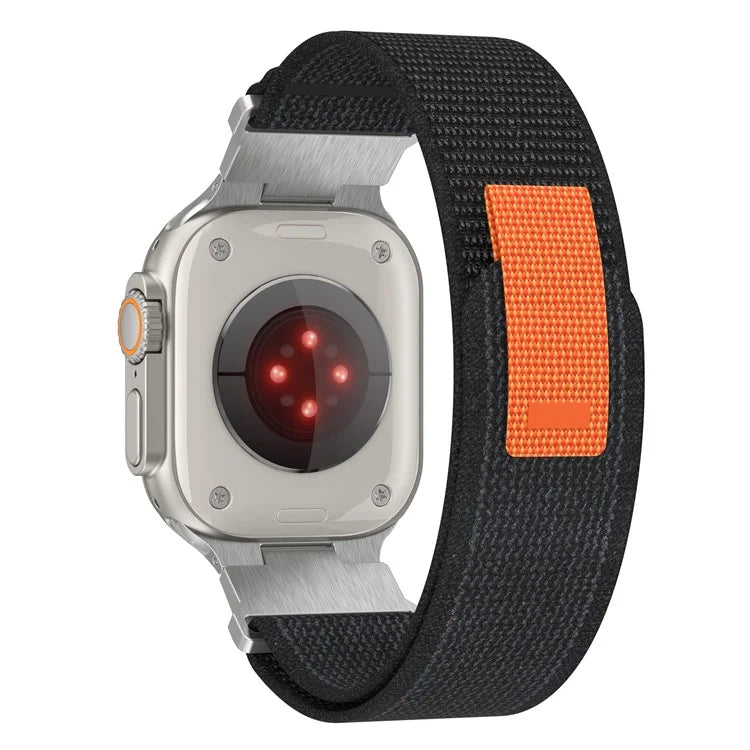 KALEBOL KLB-YJHHNL-001 For Apple Watch Ultra 2 Ultra 49mm / 9 8 7 45mm / 6 5 4 SE (2023) SE (2022) SE 44mm / 3 2 1 42mm Nylon Watch Band