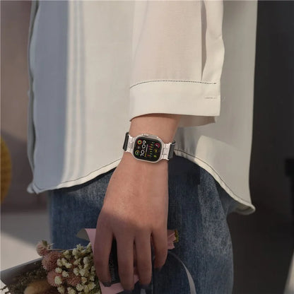 KALEBOL KLB-YJHHNL-001 For Apple Watch Ultra 2 Ultra 49mm / 9 8 7 45mm / 6 5 4 SE (2023) SE (2022) SE 44mm / 3 2 1 42mm Nylon Watch Band