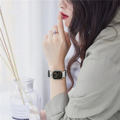 KALEBOL KLB-YJHHNL-001 For Apple Watch Ultra 2 Ultra 49mm / 9 8 7 45mm / 6 5 4 SE (2023) SE (2022) SE 44mm / 3 2 1 42mm Nylon Watch Band