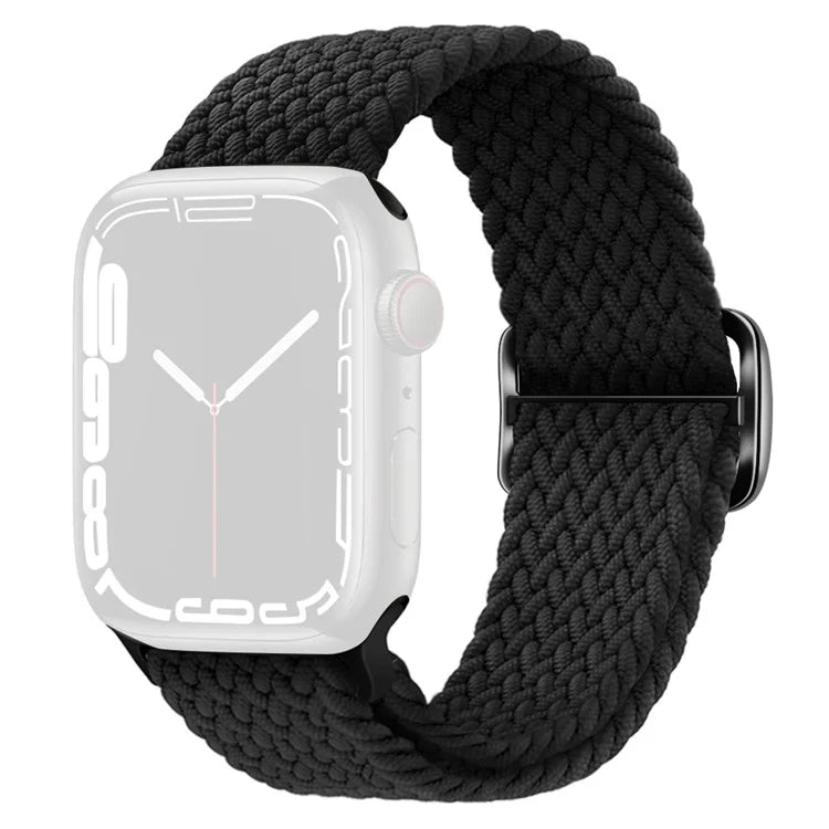 KALEBOL For Apple Watch Ultra 2 Ultra 49mm / 9 8 7 45mm / 6 5 4 SE (2023) SE (2022) SE 44mm / 3 2 1 42mm Nylon Braided Watch Strap
