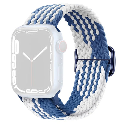 KALEBOL For Apple Watch Ultra 2 Ultra 49mm / 9 8 7 45mm / 6 5 4 SE (2023) SE (2022) SE 44mm / 3 2 1 42mm Nylon Braided Watch Strap