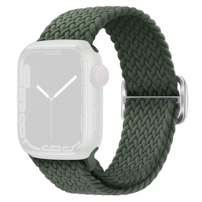 KALEBOL For Apple Watch Ultra 2 Ultra 49mm / 9 8 7 45mm / 6 5 4 SE (2023) SE (2022) SE 44mm / 3 2 1 42mm Nylon Braided Watch Strap