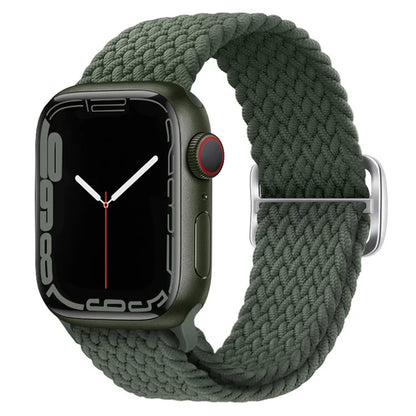 KALEBOL For Apple Watch Ultra 2 Ultra 49mm / 9 8 7 45mm / 6 5 4 SE (2023) SE (2022) SE 44mm / 3 2 1 42mm Nylon Braided Watch Strap