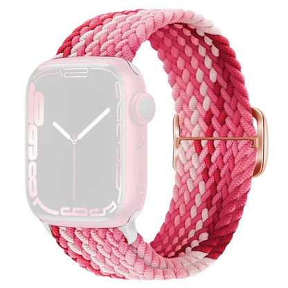 KALEBOL For Apple Watch Ultra 2 Ultra 49mm / 9 8 7 45mm / 6 5 4 SE (2023) SE (2022) SE 44mm / 3 2 1 42mm Nylon Braided Watch Strap