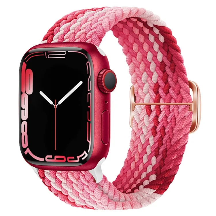 KALEBOL For Apple Watch Ultra 2 Ultra 49mm / 9 8 7 45mm / 6 5 4 SE (2023) SE (2022) SE 44mm / 3 2 1 42mm Nylon Braided Watch Strap