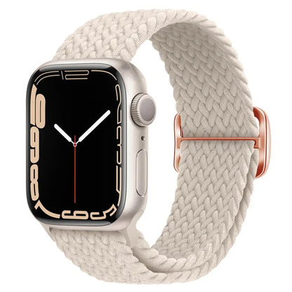 KALEBOL For Apple Watch Ultra 2 Ultra 49mm / 9 8 7 45mm / 6 5 4 SE (2023) SE (2022) SE 44mm / 3 2 1 42mm Nylon Braided Watch Strap