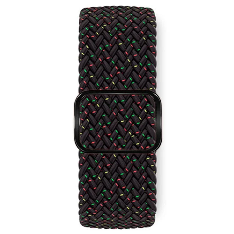 KALEBOL For Apple Watch Ultra 2 Ultra 49mm / 9 8 7 45mm / 6 5 4 SE (2023) SE (2022) SE 44mm / 3 2 1 42mm Nylon Braided Watch Strap Black