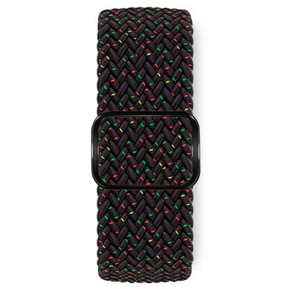 KALEBOL For Apple Watch Ultra 2 Ultra 49mm / 9 8 7 45mm / 6 5 4 SE (2023) SE (2022) SE 44mm / 3 2 1 42mm Nylon Braided Watch Strap Black