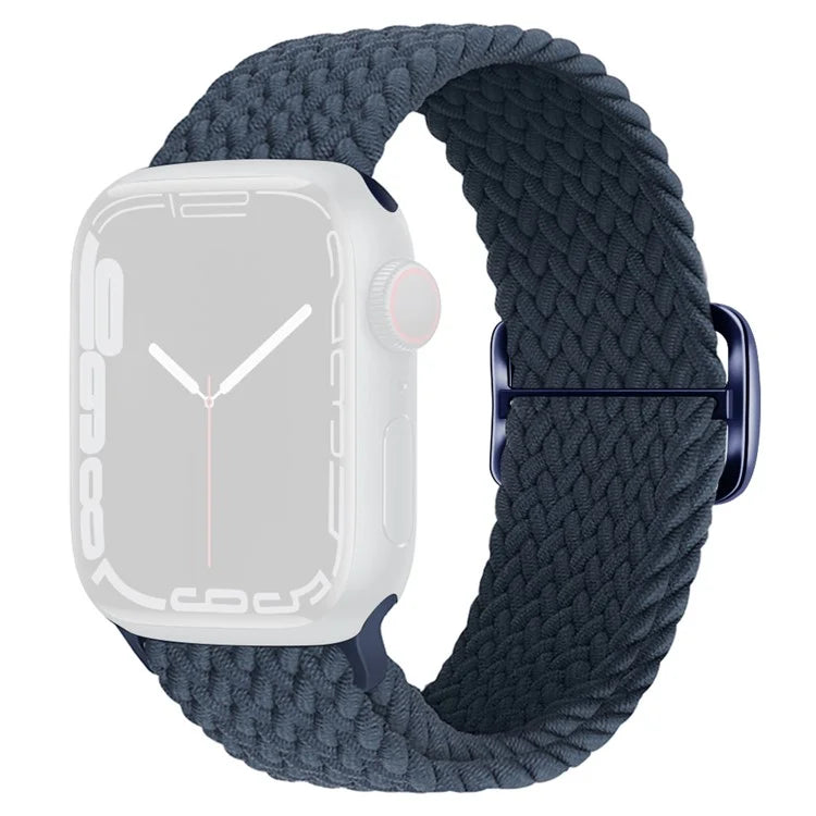 KALEBOL For Apple Watch Ultra 2 Ultra 49mm / 9 8 7 45mm / 6 5 4 SE (2023) SE (2022) SE 44mm / 3 2 1 42mm Nylon Braided Watch Strap