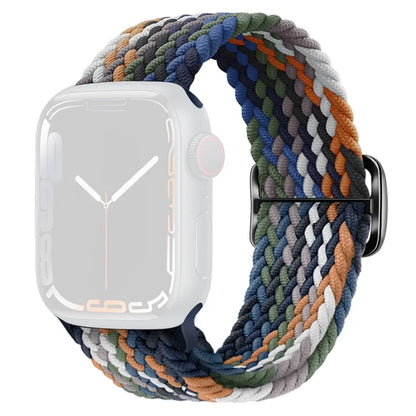 KALEBOL For Apple Watch Ultra 2 Ultra 49mm / 9 8 7 45mm / 6 5 4 SE (2023) SE (2022) SE 44mm / 3 2 1 42mm Nylon Braided Watch Strap