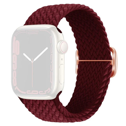 KALEBOL For Apple Watch Ultra 2 Ultra 49mm / 9 8 7 45mm / 6 5 4 SE (2023) SE (2022) SE 44mm / 3 2 1 42mm Nylon Braided Watch Strap