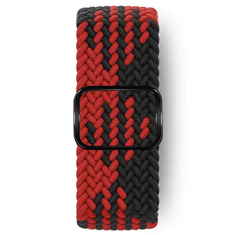 KALEBOL KLB - BZNL - 001 For Apple Watch Series 9 8 7 41mm / 6 5 4 SE (2022) SE (2023) SE 40mm / 3 2 1 38mm Nylon Watch Band +Red