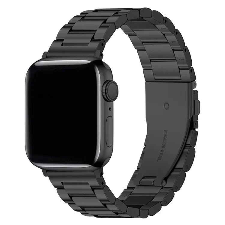 KALEBOL For Apple Watch Series 9 8 7 41mm / 6 5 4 SE (2022) SE (2023) SE 40mm / 3 2 1 38mm Watch Band Stainless Steel Strap
