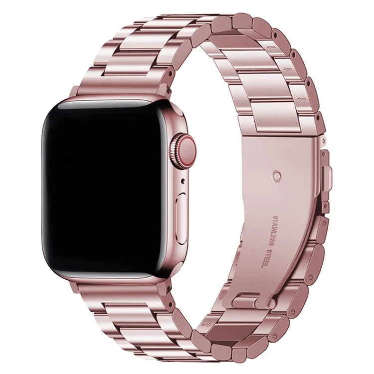 KALEBOL For Apple Watch Series 9 8 7 41mm / 6 5 4 SE (2022) SE (2023) SE 40mm / 3 2 1 38mm Watch Band Stainless Steel Strap