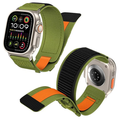 KALEBOL KLB-MSTNL-001 For Apple Watch Ultra 2 Ultra 49mm / 9 8 7 45mm / 6 5 4 SE (2023) SE (2022) SE 44mm / 3 2 1 42mm Nylon Watch Strap
