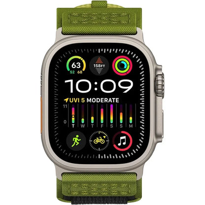 KALEBOL KLB-MSTNL-001 For Apple Watch Ultra 2 Ultra 49mm / 9 8 7 45mm / 6 5 4 SE (2023) SE (2022) SE 44mm / 3 2 1 42mm Nylon Watch Strap