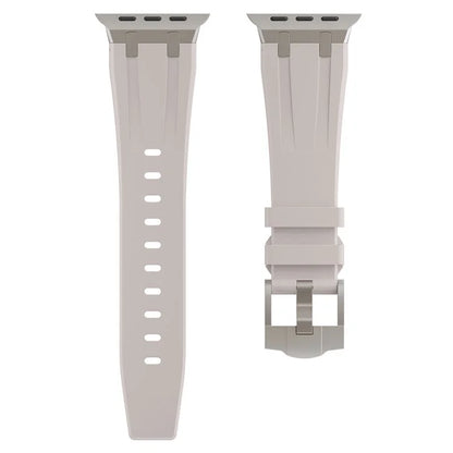KALEBOL KLB-YTGJ-001 For Apple Watch Series 9 8 7 41mm / 6 5 4 SE (2023) SE (2022) SE 40mm / 3 2 1 38mm Liquid Silicone Strap