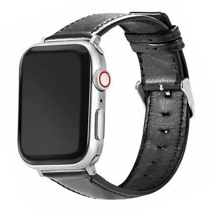 KALEBOL For Apple Watch Ultra 2 Ultra 49mm  /  Series 9 8 7 45mm  /  SE (2023) SE (2022) SE 6 5 4 44mm  /  3 2 1 42mm Watch Strap Retro Style
