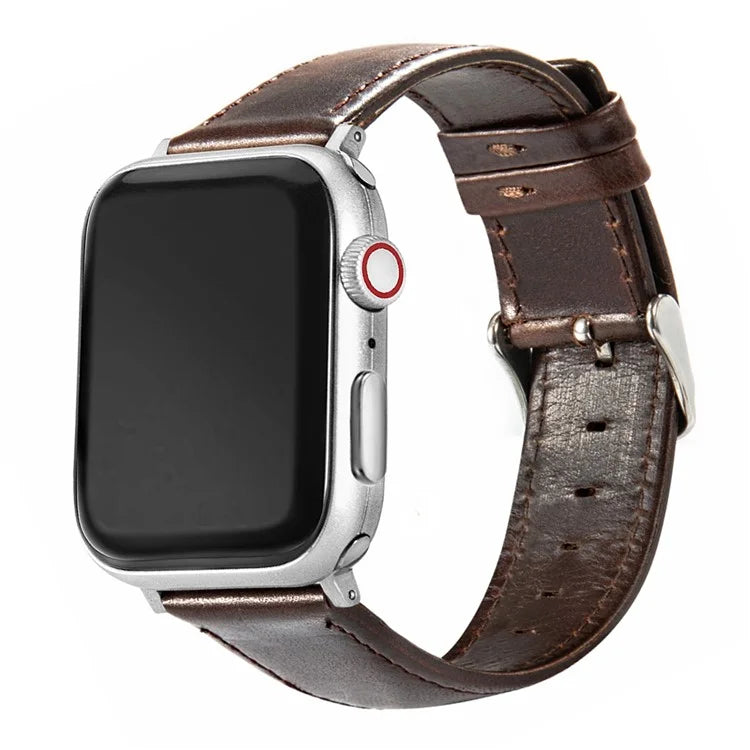 KALEBOL For Apple Watch Ultra 2 Ultra 49mm  /  Series 9 8 7 45mm  /  SE (2023) SE (2022) SE 6 5 4 44mm  /  3 2 1 42mm Watch Strap Retro Style