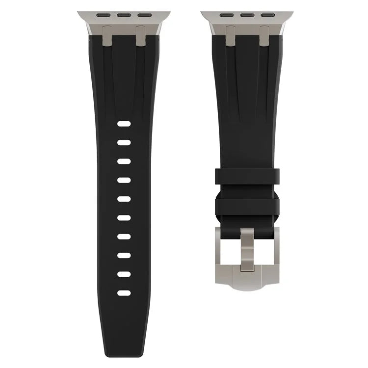 KALEBO For Apple Watch Ultra 2 Ultra 49mm / 9 8 7 45mm / 6 5 4 SE (2023) SE (2022) SE 44mm / 3 2 1 42mm Liquid Silicone Strap