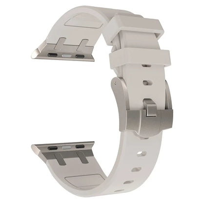 KALEBO For Apple Watch Ultra 2 Ultra 49mm / 9 8 7 45mm / 6 5 4 SE (2023) SE (2022) SE 44mm / 3 2 1 42mm Liquid Silicone Strap