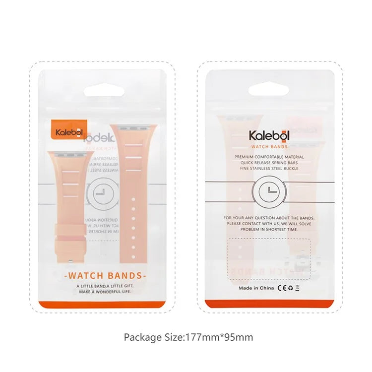 KALEBOL For Apple Watch Ultra 2 Ultra 49mm/Series 9 8 7 45mm/ SE (2023) SE (2022) SE 6 5 4 44mm/ 3 2 1 42mm Watch Band