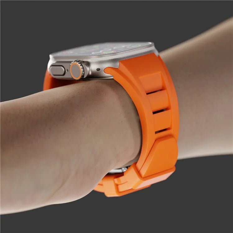 KALEBOL For Apple Watch Ultra 2 Ultra 49mm/Series 9 8 7 45mm/ SE (2023) SE (2022) SE 6 5 4 44mm/ 3 2 1 42mm Watch Band