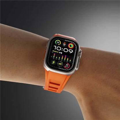 KALEBOL For Apple Watch Ultra 2 Ultra 49mm/Series 9 8 7 45mm/ SE (2023) SE (2022) SE 6 5 4 44mm/ 3 2 1 42mm Watch Band