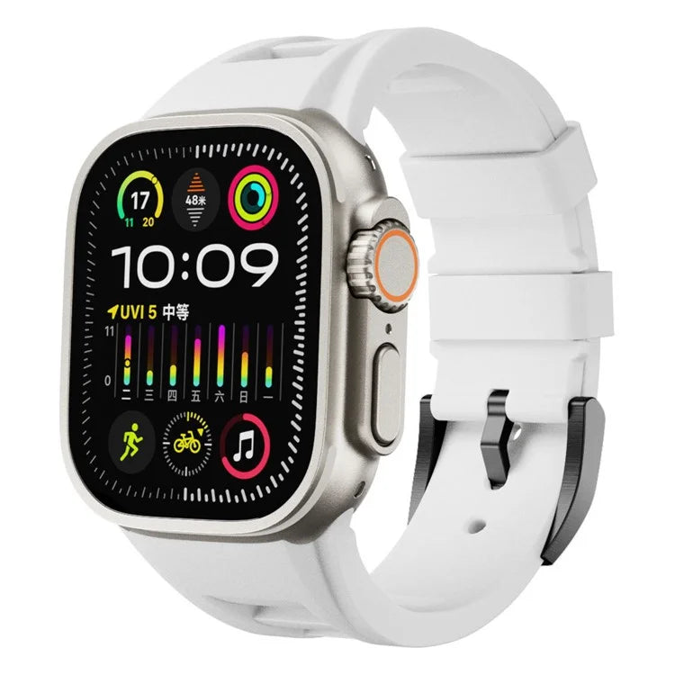 KALEBOL For Apple Watch Ultra 2 Ultra 49mm  /  Series 9 8 7 45mm  /  SE (2023) SE (2022) SE 6 5 4 44mm  Watch Bracelet