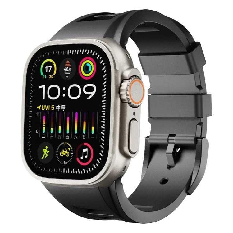 KALEBOL For Apple Watch Ultra 2 Ultra 49mm  /  Series 9 8 7 45mm  /  SE (2023) SE (2022) SE 6 5 4 44mm  Watch Bracelet