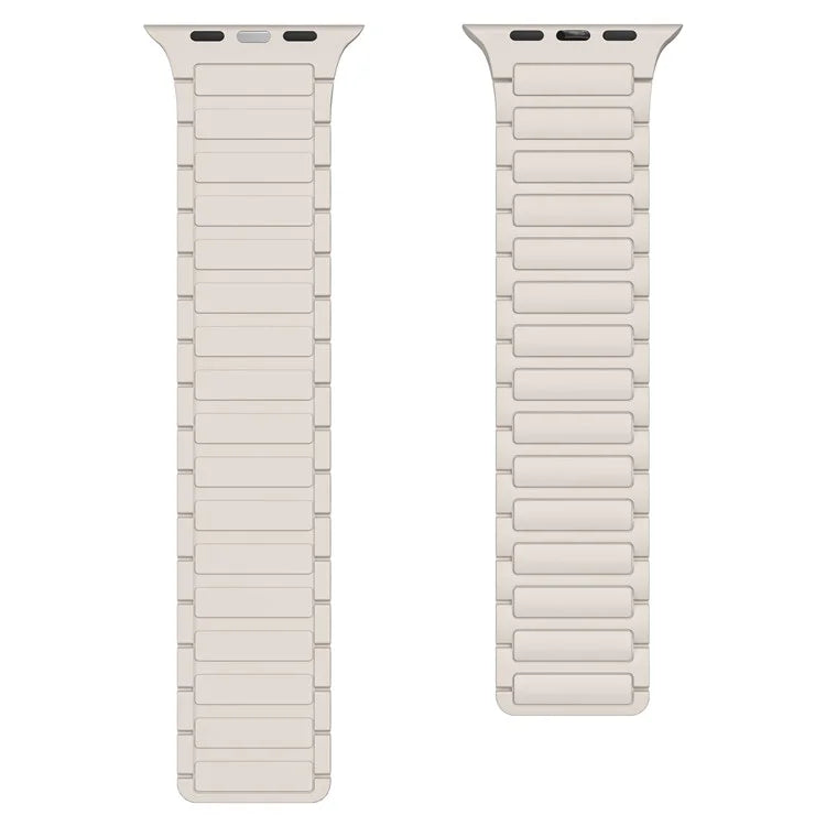KALEBOL For Apple Watch Series 9 8 7 41mm  /  SE (2023) SE (2022) SE 6 5 4 40mm  /  3 2 1 38mm Watch Strap Magnetic Silicone Band