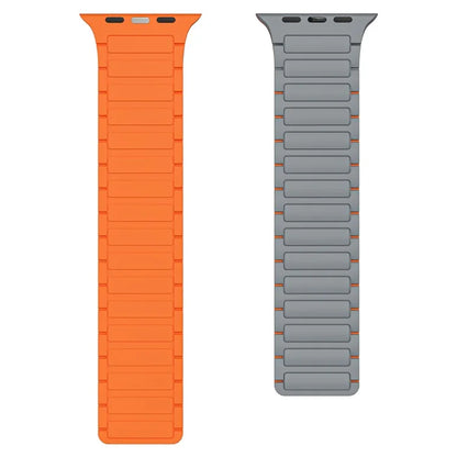 KALEBOL For Apple Watch Series 9 8 7 41mm  /  SE (2023) SE (2022) SE 6 5 4 40mm  /  3 2 1 38mm Watch Strap Magnetic Silicone Band