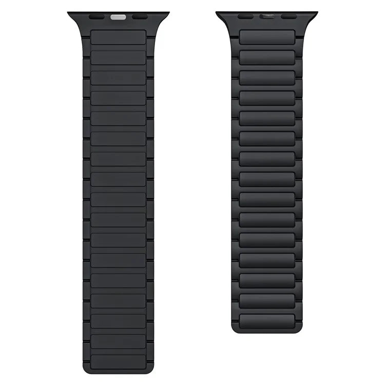 KALEBOL For Apple Watch Series 9 8 7 41mm  /  SE (2023) SE (2022) SE 6 5 4 40mm  /  3 2 1 38mm Watch Strap Magnetic Silicone Band