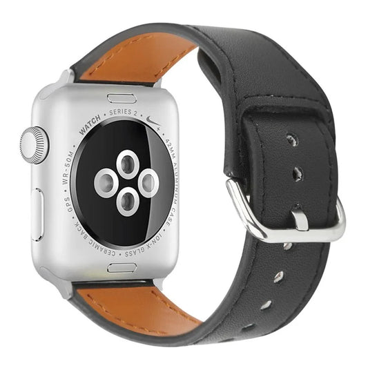 KALEBOL KALEBOL For Apple Watch Series 9 8 7 41mm / 6 5 4 SE (2023) SE (2022) SE 40mm / 3 2 1 38mm Smart Watch Band PU Leather Wrist Strap
