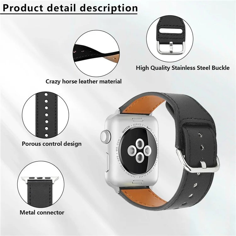 KALEBOL KLB-KCPU-001 For Apple Watch Ultra 2 Ultra 49mm / 9 8 7 45mm / 6 5 4 SE (2023) SE (2022) SE 44mm / 3 2 1 42mm Watch Band