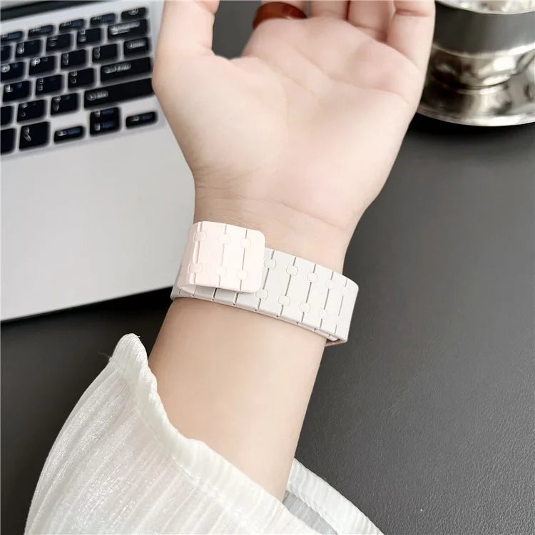 KALEBOL KLB-CXGJ-002 For Apple Watch Ultra 2 Ultra 49mm / 9 8 7 45mm / 6 5 4 SE (2023) SE (2022) SE 44mm / 3 2 1 42mm Silicone Band