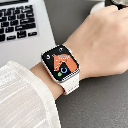 KALEBOL KLB-CXGJ-002 For Apple Watch Ultra 2 Ultra 49mm / 9 8 7 45mm / 6 5 4 SE (2023) SE (2022) SE 44mm / 3 2 1 42mm Silicone Band