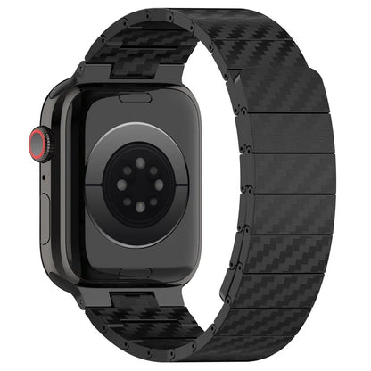KALEBOL KLB-XWCX-001 For Apple Watch Series 9 8 7 41mm / 6 5 4 SE (2022) SE (2023) SE 40mm / 3 2 1 38mm Magnetic PC Watch Band