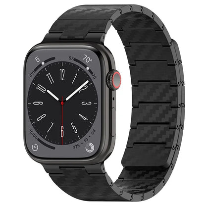 KALEBOL KLB-XWCX-001 For Apple Watch Series 9 8 7 41mm / 6 5 4 SE (2022) SE (2023) SE 40mm / 3 2 1 38mm Magnetic PC Watch Band